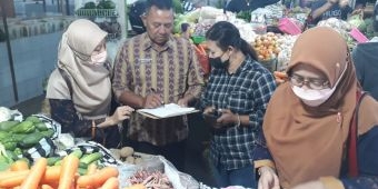 Awasi Inflasi, DKPP Kota Kediri Inspeksi Harga Komoditi, Berikut Hasilnya