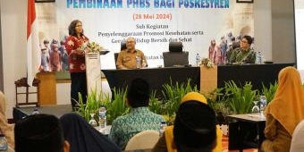 Terapkan PHBS, Pj Wali Kota Kediri Berharap Pondok Pesantren Harus Miliki Poskestren