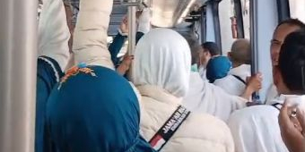 CJH Bangkalan Kloter 72 dan 73 Tiba di Jeddah, Seluruh Jemaah Dilaporkan Sehat
