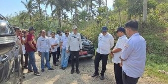 Sidak, Plt. Bupati Malang Pastikan Persiapan Pengerjaan Jalan Gondanglegi - Balekambang