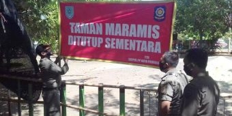 Buntut Viralnya Video Mesum, Pemkot Probolinggo Tutup Taman Maramis