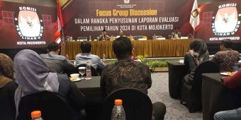 Gelar FGD, KPU Kota Mojokerto Evaluasi Pemilu 2024