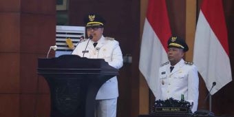 Sertijab Kepala Daerah di Jombang, Warsubi Sampaikan 8 Program Prioritas