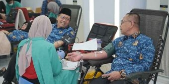 Kementerian ATR/BPN Gelar Donor Darah saat Peringati Hantaru 2025