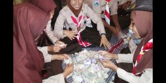 Solidaritas Bencana Pacitan, DKR Pramuka Kerek Gelar Penggalangan Dana