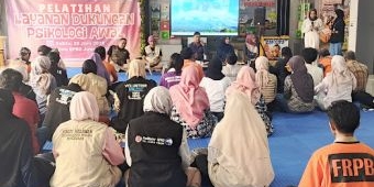Tingkatkan Kapasitas Relawan, FRPB Pamekasan Ikuti Pelatihan Dukungan Psikologis Awal