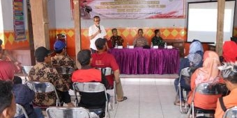 TMMD 122 Kodim 0809 dan DPMPD Kabupaten Kediri Gelar Sosialisasi Peningkatan Lembaga Desa