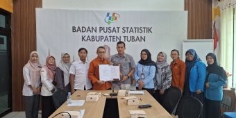 BPS Tuban Gelar FGD Layanan Statistik Publik, Ketua PWI Harap Pelayanan Daring Selalu Update