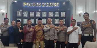 Sowan ke Polres Kediri, Panitia Ruwatan Negara Koordinasi Persiapan Acara