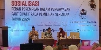 Bawaslu Kota Madiun Sosialisaikan Peran Perempuan Dalam Pengawasan Pilkada Serentak