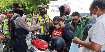 Operasi Yustisi di Jalan Raya Taman Pinang, Satlantas Polresta Sidoarjo Terjunkan 20 Personel