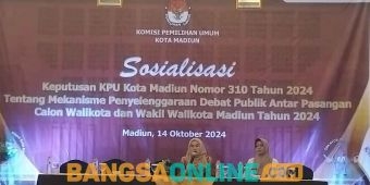 KPU Kota Madiun Sosialisasikan Aturan Main saat Debat Publik