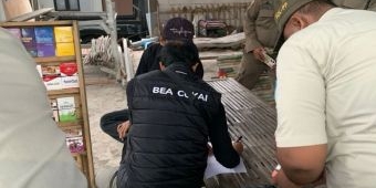 Operasi Gabungan Sita 60 Ribu Batang Rokok Ilegal di Sidoarjo