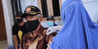 Polres Madiun Lakukan Serbuan Vaksinasi Bersama MWC NU di Kecamatan Pilangkenceng