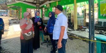 Pasca-Kebakaran Puskesmas Tiron, Pemkab Kediri Alihkan Layanan