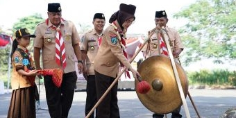Wali Kota Kediri Buka Pesta Pramuka Siaga Kwarran Mojoroto 2026