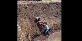 Balita di Kota Pasuruan Ditemukan Meninggal Mengapung di Sungai Petung