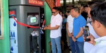 SPAM Mizuone Resmi Hadir di Pasar Klojen, Air Minum Rp5 Ribu per Galon untuk Masyarakat
