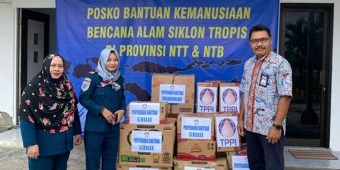 TPPI Tuban Kirim Puluhan Paket Sembako bagi Korban Bencana Badai di NTT dan NTB