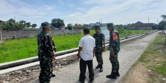 Pabandya Bakti TNI Siterdam V/Brawijaya Tinjau TMMD ke-126 Sidoarjo