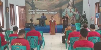 Kunjungi Gereja Oikumene, Yehezkiel Ministry Perkuat Keimanan WBP Lasdaun