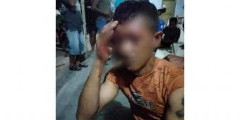 Kedapatan Curi Kotak Amal, Pria Asal Plandaan Jombang Diamuk Massa