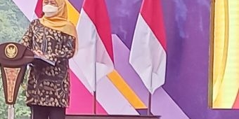 Gubernur Khofifah Resmikan Jambore BUM Desa Jatim 2022 Sekaligus Zona KIP di Trawas Mojokerto