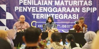 Workshop Penilaian Maturitas Penyelenggaraan SPIP Terintegrasi Kota Kediri Mantapkan Good Governance