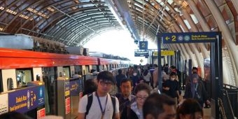Uji Coba KLB LRT Jabodebek Angkut 2.192 Penumpang dalam Dua Hari