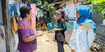 Paslon FREN Lanjut Blusukan dan Sapa Warga Burengan Kota Kediri