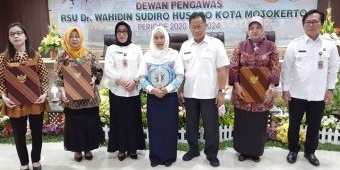 Dewan Pengawas RSU Dr Wahidin Sudiro Husodo Kota Mojokerto Kembali Dikukuhkan