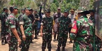 ​Asisten Teritorial Kepala Staf TNI AD Kunjungi Lokasi TMMD Ke-122 di Kediri