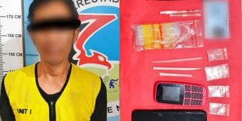 Nyambi Jadi Pengecer Sabu, Driver Ojol di Surabaya Dibekuk Polisi
