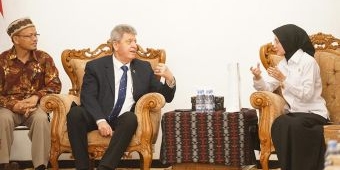 Bertemu Dubes Palestina, Wali Kota Kediri Tegaskan Komitmen Perdamaian dan Moderasi Beragama