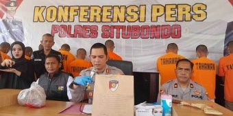 Ungkap 4 Kasus, Polres Situbondo Sukses Penuhi Target Operasi Pekat 2 Semeru