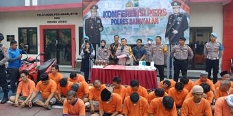 Januari-Maret 2023, Polres Bangkalan Tangkap 112 Tersangka dari 85 Kasus