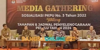 Antisipasi Berita Hoax, KPU Kabupaten Madiun Gandeng Media