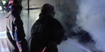 Gudang Kayu di Kediri Terbakar, Kerugian Capai Rp50 Juta