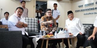 Bupati Kediri, Jombang dan Nganjuk Rembug Pembangunan Flyover Mengkreng