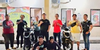 Baru 2 Jam Beraksi, Dua Maling Motor Asal Bangkalan Diringkus Polsek Sukolilo