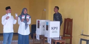 Salurkan Suaranya di TPS, Gus Barra Optimis Menang