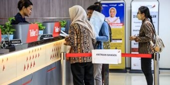 Dukung Kesejahteraan Lansia, Dinsos Kota Kediri Fasilitasi Penyaluran PKH Plus Tahap II