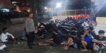 7 Motor Diamankan Polisi saat Razia Balap Liar di Jombang