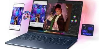 Spesifikasi Lenovo Yoga 9i 2-in-1 Aura Edition: Laptop Compact dan Stylish dengan Kapasitas Baterai