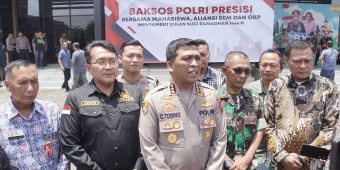 Sambut Ramadhan, Polresta Sidoarjo Gandeng Mahasiswa dan OKP Gelar Baksos Presisi