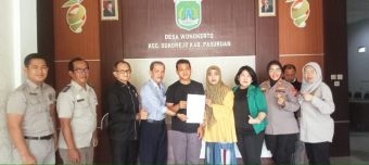 Kantah Kabupaten Pasuruan Hadiri Constatering dan Sita Eksekusi di Desa Wonokerto