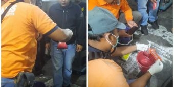 Gumpalan Darah Diduga Janin Ditemukan di Tong Sampah Apartemen Gunawangsa Merr Surabaya