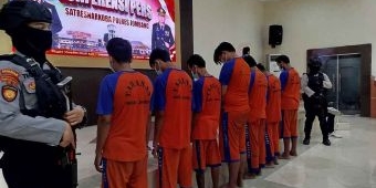 Satreskoba Polres Jombang Amankan 5 Kg Ganja dengan Nilai Rp60 Juta