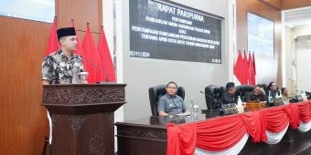 Di Rapat Paripurna, Pj Wali Kota Batu Tekankan Sinergitas Eksekutif dan Legislatif