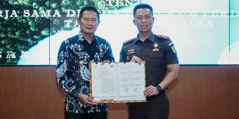 Bupati Lamongan Teken MoU dengan Kejaksaan soal Bidang Hukum Perdata